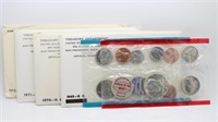 1969-1972 U.S. Uncirculated Mint Coin Sets