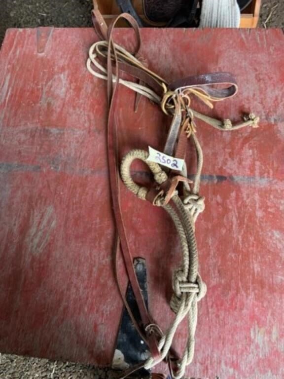 Leather Bridles c/w Bozel Bit