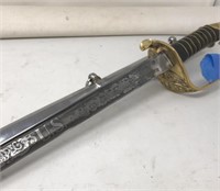 US Infantry Officers Style  Sword with Scabbard