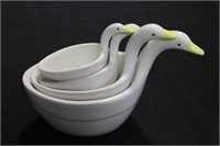 Biscuit goose measuring cups set of 4