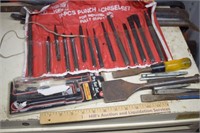 Lot of Punches & Chisels