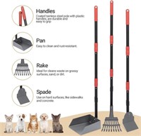 $64 Heeyoo Dog Pooper Scooper, Dog Poop Tray and