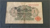 1914 Germany 1 Mark