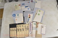 Lot of Pre-Stamped US Postage Envelopes: