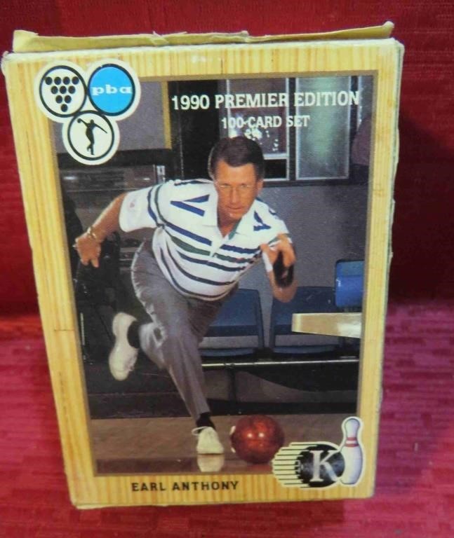 1990 PBA Bowling Cards Premier Edition RARE