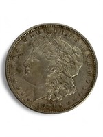 1921 Morgan Silver Dollar - No Mint