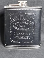 JACK DANIELS Stainless Steel 7 oz Flask.