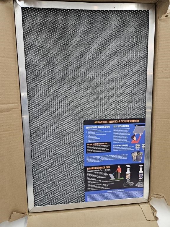 16"x25" Electric Static Air Filters
