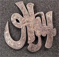 Antique Sterling Silver Broach