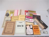 Vintage Music Lot - Music Scores/Books, 1967