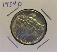 1934 D Half Dollar