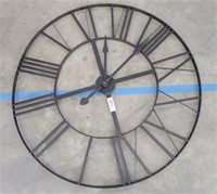 METAL WALL CLOCK