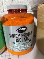 Now Sports Whey protein isolate powder creamy