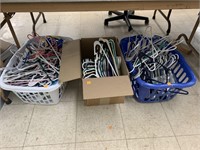 Baskets and Clothing Hangers