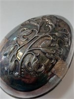Marked Wallace Silverplate Egg