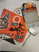 Vintage Triangle Bag Co Halloween Trick or Treat