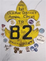 1952 Old Abe District Annual Circus participant
