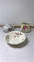 Flower dish,teapots