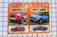 2 MATCHBOX 70 YEARS CARS