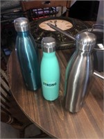 (3) Stainless Insulated Drink Bottles