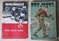 Vintage Boy Scout Handbook and Marksmanship