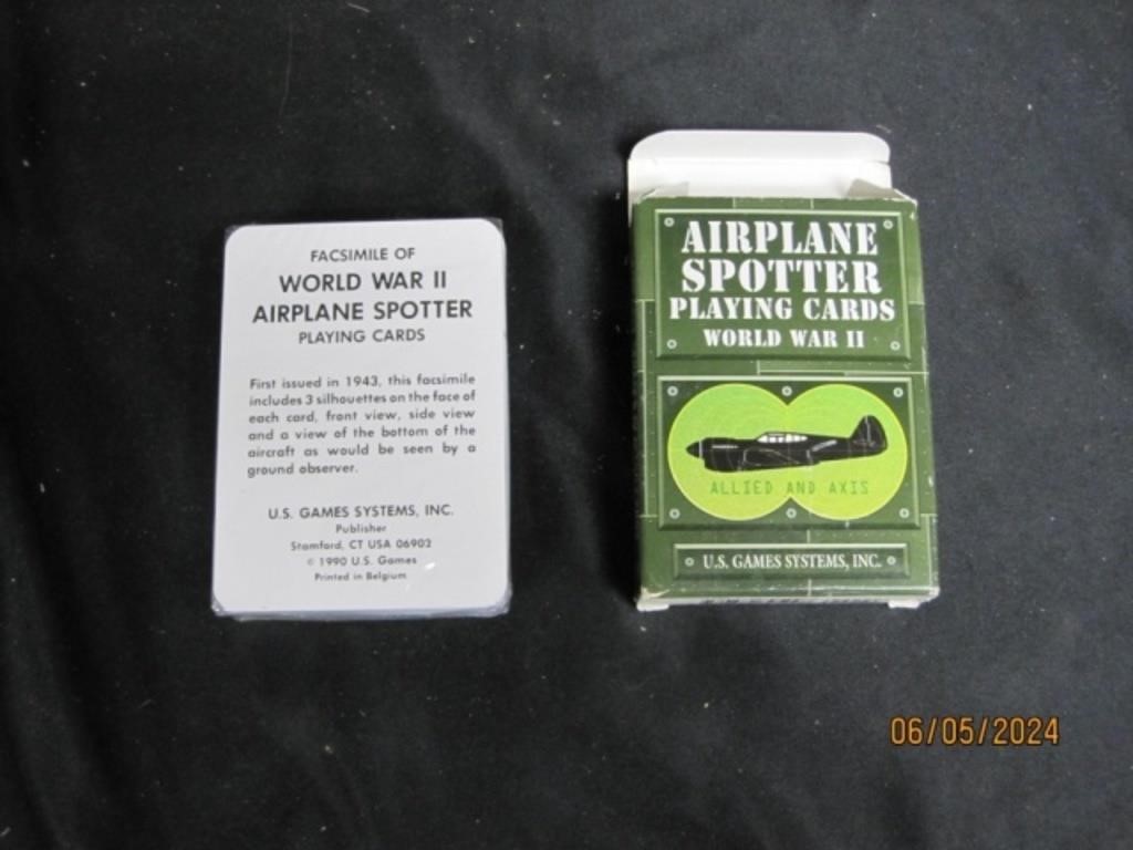 Ww2 Airplane Spotter Cards