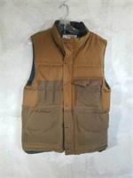 Mens Insulated Brown Vest, L