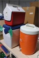 2 Coolers & Water Cooler