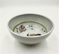 Mik Porcelain Bowl with Flowers