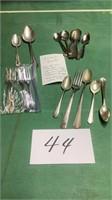 Various brands of silverware- see picture for