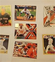 OF) 7 baseball cards. 4 upper deck & 3 topps.David