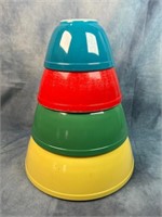 Pyrex Primary Colors Nesting Bowl Set