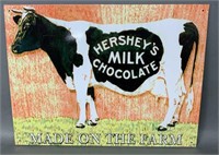 Hershey’s Milk Metal Sign