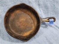 Small Vintage Cast Iron Skillet frying pan.