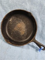 Vintage No.10 1/4" No. 7 Cast Iron Skillet Made in