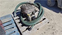 Honda Powered Gas Water Pump c/w Hoses