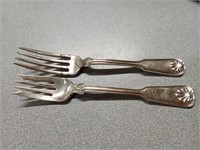 Tiffany sterling forks 3.9 toz