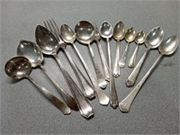 Sterling silverware, all marked approx 12toz