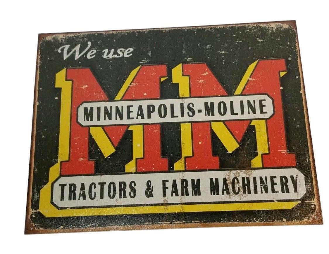 Minneapolis Moline Metal Sign