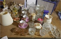 Lamps & glassware