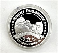 Silver-Plated/Clad Mount Rushmore Sculptor -