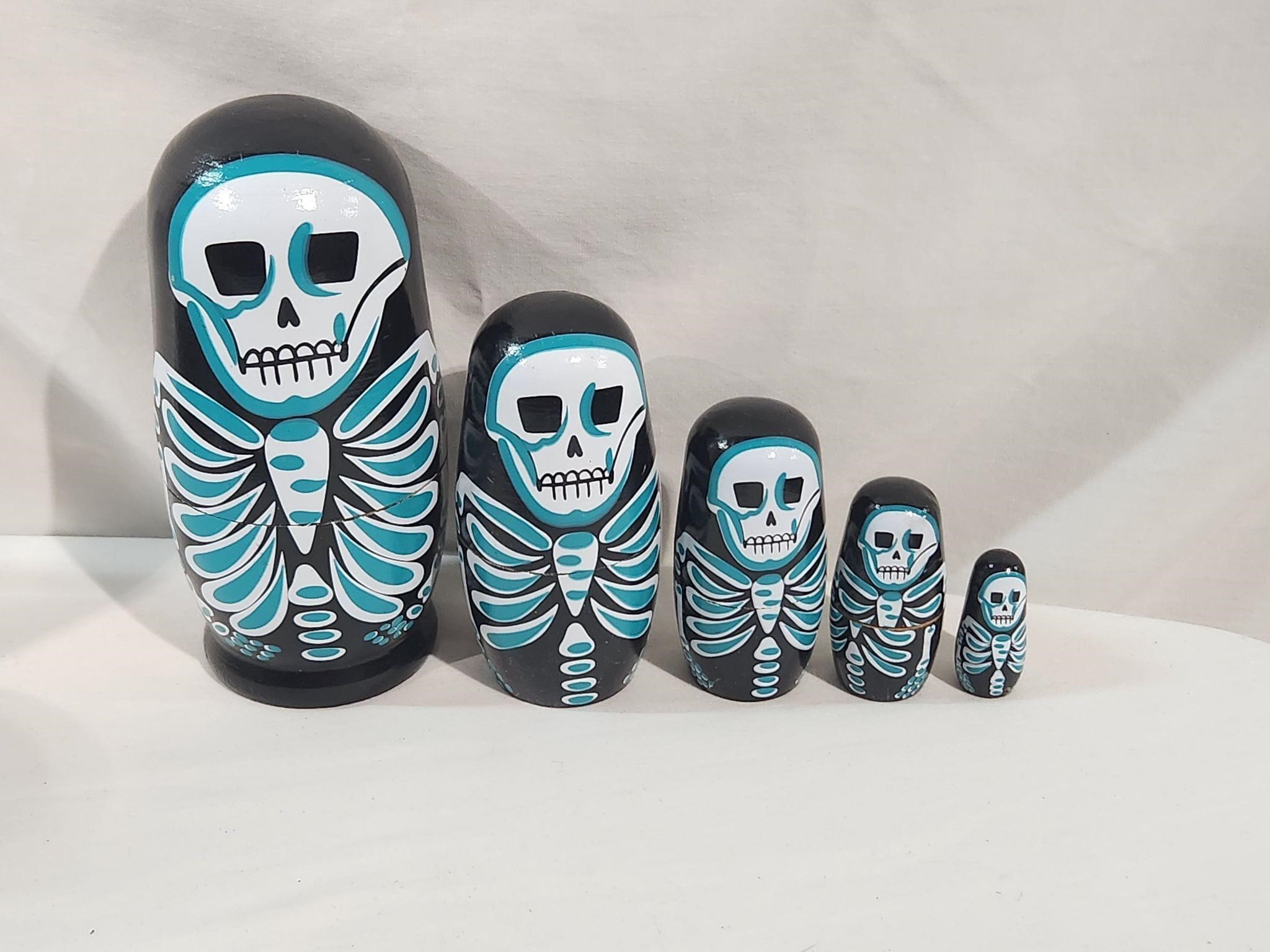 Skeleton Nesting Doll