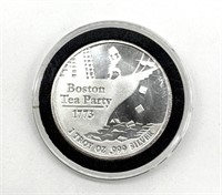 One Troy Ounce .999 Silver Boston Tea Party Don’t