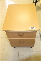 Rolling 2 Drawer Cabinet