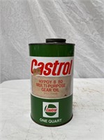Castrol Hypoy B 80 gear oil quart tin
