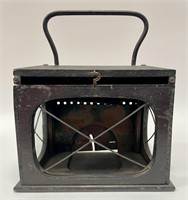 1865 D.L. Jaques Lantern & Foot Warmer