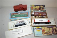 Five Misc. Train Cars From Various Makers
