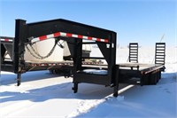 2020 Hmde 102" x 25' GN Flatbed Trailer #