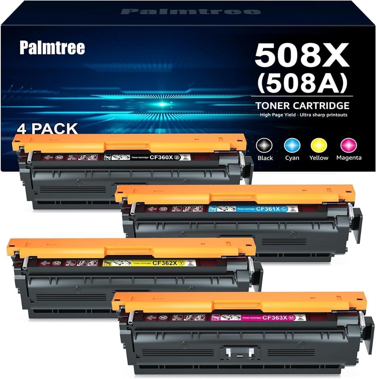 Palmtree Compatible Toner Cartridge Replacement4pk