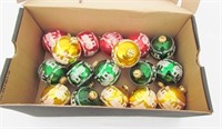 Assorted Glass Christmas Tree Balls